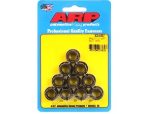 ARP M12 x 1.00 12pt Nut Kit - 14mm Socket Size, Package of 10 Fasteners