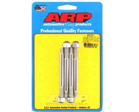 ARP 5/16-24 X 3.500 SS Hex Water Pump Pulley w/ 2.250in Fan Spacer Stud Kit