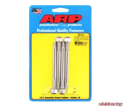 ARP 5/16-24 X 3.750 SS Hex Water Pump Pulley w/ 2.500in Fan Spacer Stud Kit - 400-3212