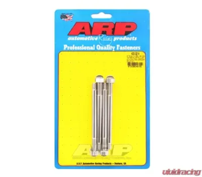ARP 5/16-24 X 4.250 SS Hex Water Pump Pulley w/ 3.000in Fan Spacer Stud Kit - 400-3214