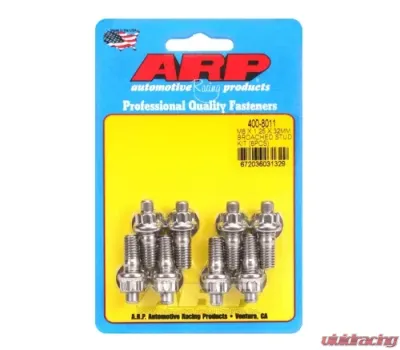 ARP Exhaust Manifold Bolts M8 x 1.25 x 32mm 8-Piece Stud Kit, 10mm Socket Size - 400-8011