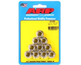 ARP Bolts M10 x 1.50 (M12 WR) Stainless Steel 12pt Nut Kit Set of 10