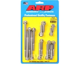 ARP Bolts ARP Ford 289-302 SS Hex Aluminum Water Pump & Front Cover Bolt Kit 454-3202