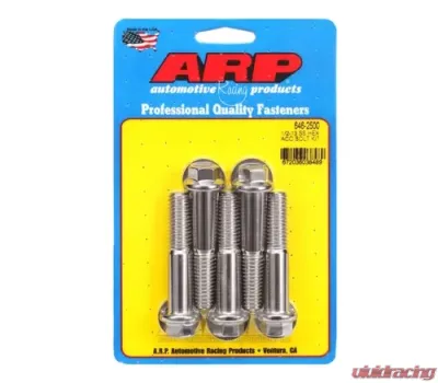 ARP 1/2-13 X 2.500 Hex SS Bolts - 646-2500