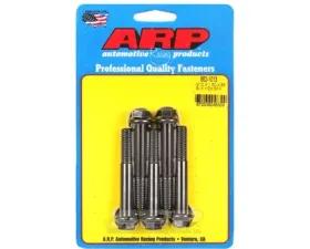 ARP M10 x 1.50 x 65 Hex Black Oxide Bolts 12mm Socket (5/pkg) for Diesel Applications