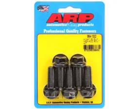 ARP M12 x 1.50 x 30 Hex Black Oxide Bolts, 14mm Socket, 98 ft-lbs Torque (5/pkg)