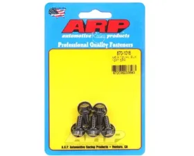 ARP M6 x 1.00 x 12 Black Oxide Bolts 12pt 8mm Socket Size (5/pkg)