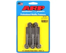 ARP Bolts M10 x 1.50 x 65mm 12pt Black Oxide Fasteners (5/pkg) for Diesel Applications