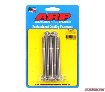 ARP Bolts 5/16-24 x 3.5in Length 12pt Stainless Steel Fasteners (5/pkg) - 712-3500