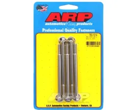 ARP Bolts M6 X 1.00 X 90 Hex Stainless Steel Bolts - 8mm Socket, 11 ft-lbs Torque