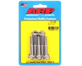 ARP M8 X 1.25 X 45 Hex Stainless Steel Bolts - 10mm Socket, 24 ft-lbs Torque