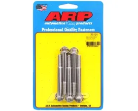 ARP M8 X 1.25 X 70 Hex Stainless Steel Bolts - 10mm Socket, 24 ft-lbs Torque, Diesel Fasteners