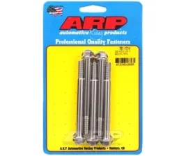 ARP M8 X 1.25 X 90 Hex Stainless Steel Bolts for Diesel Fasteners, 10mm Socket Size