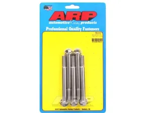 ARP Bolts M10 x 1.25 x 100 Stainless Steel Hex Bolts 12mm Socket (5/pkg)