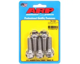 ARP M12 x 1.50 x 35 SS Hex Bolts 14mm Socket - High Strength Fasteners (5/pkg)