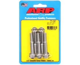 ARP M8 X 1.25 X 50 12pt Stainless Steel Bolts - 10mm Socket Size, 24 ft-lbs Torque