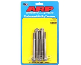 ARP Bolts M10 x 1.25 x 100mm 12pt Stainless Steel Bolts Set of 5 for Diesel Engines