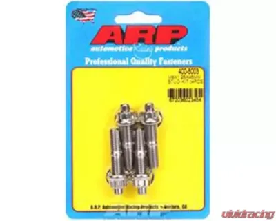 ARP M8 x 1.25 x 45mm Broached 4 Piece Stud Kit - 400-8003