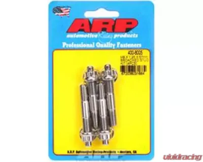ARP M8 x 1.25 x 57mm Broached 4 Piece Stud Kit - 400-8005