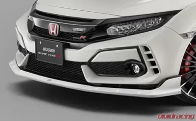 Mugen Front Lip Painted Aegean Blue Honda Civic Type-R FK8 2017-2021 - MGN-71110-XNCF-K0S0-AB