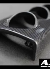 Auto Craft 3 Gauge Meter Cover CFRP Toyota GT86 | Scion FRS 2013-2021                                     - ATC-4624S - Image 3