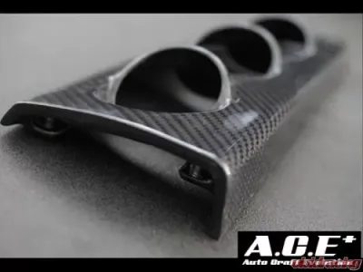 Auto Craft 3 Gauge Meter Cover CFRP Toyota GT86 | Scion FRS 2013-2021 - ATC-4624S