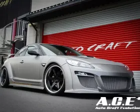 Auto Craft Version 2 Front Bumper Mazda RX-8 2003-2011