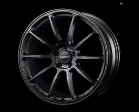 Homura Hyuga HP10 Wheel 19x8 5x120 36mm Matte Super Dark Gunmetal