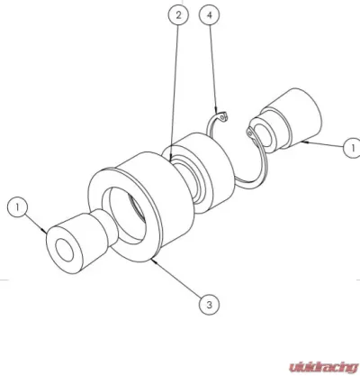 SPL PRO Rear Knuckle Bushings BMW E36/E46/E8X 3-Series | Z4 1992-2008 - SPL RKB E36