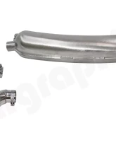 Cargraphic Silencer Super Sound with 75mm Tailpipe Porsche 930 75-89                                     - CAR1SS75SS - Image 2