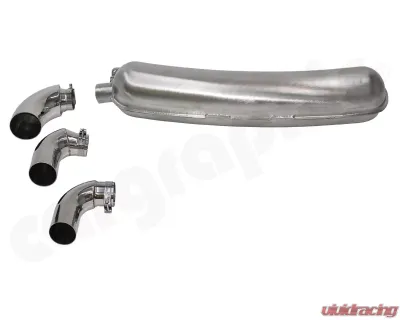 Cargraphic Silencer Super Sound with 75mm Tailpipe Porsche 930 75-89 - CAR1SS75SS
