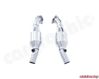 Cargraphic Catalytic Converter Set Obd2 Compliant Ferrari 430 V8 04-09 - CARFE430KAT
