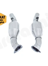 Cargraphic Catalytic Converter Set Obd2 Compliant Ferrari 430 V8 04-09                                     - CARFE430KAT - Image 5