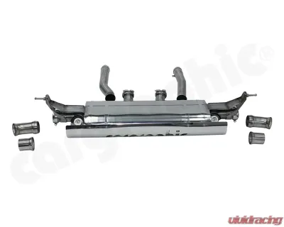 Cargraphic Silencer with Flaps Sound|Super Sound Porsche Cayenne 955 Petrol V8S 11-17 - CARP55SETFLAP