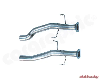 Cargraphic Secondary Catalytic Race Pipe Set Porsche Cayenne 955 2002-2007 - CARP55SKATER