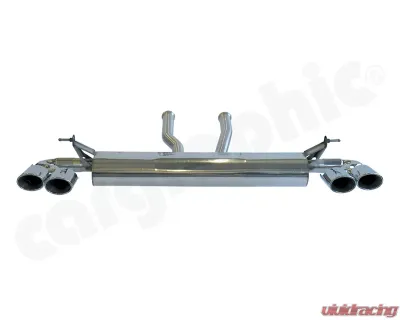 Cargraphic Silencer Super Sound Porsche Cayenne 955 Turbo|Turbo S 03-10 - CARP55TETS