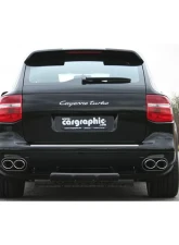 Cargraphic Silencer Super Sound Porsche Cayenne 957 Turbo|Turbo S 03-10                                     - CARP57TETS - Image 5