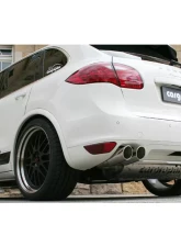 Cargraphic Tailpipe Set Double End Polished Porsche Cayenne 02-17                                     - CARP58ER44PET - Image 4