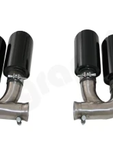 Cargraphic Tailpipe Set Double End Polished Porsche Cayenne 02-17                                     - CARP58ER44PET - Image 6