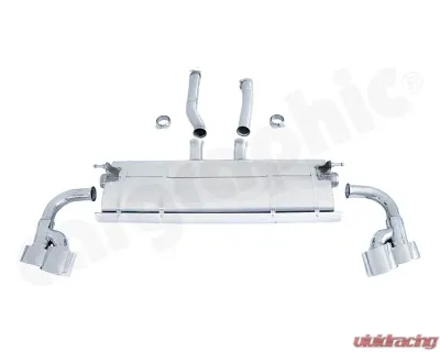 Cargraphic Silencer Super Sound Porsche Cayenne 958 S Hybrid 10-14 - CARP58HYBETS