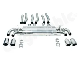 Cargraphic Silencer with Flaps Sound|Super Sound Porsche Cayenne 958 Turbo 10-14
