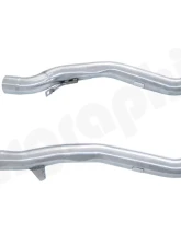 Cargraphic Secondary Catalytic Race Pipe Set Porsche Cayenne Turbo 10-14                                     - CARP58TKATER - Image 2