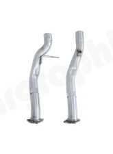 Cargraphic Secondary Catalytic Race Pipe Set Porsche Cayenne Turbo 10-14                                     - CARP58TKATER - Image 3