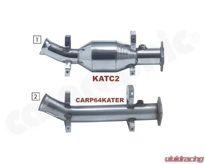 Cargraphic Catalytic Converter Porsche 964 89-94 - KATC2