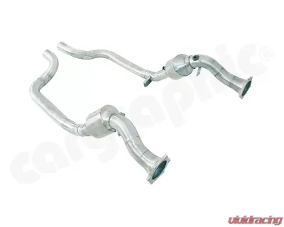 Cargraphic Primary Catalytic Race Pipe Set Porsche 970 Panamera 10-17 - CARP70SKATER