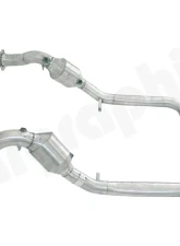 Cargraphic Primary Catalytic Race Pipe Set Porsche 970 Panamera 10-17                                     - CARP70SKATER - Image 3
