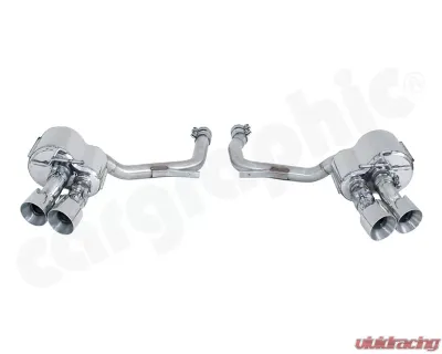 Cargraphic Silencer Set with Flaps Sound|Super Sound Porsche 970 Panamera Mk1 Turbo 4.8L V8 10-17 - CARP70TETS