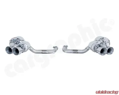 Cargraphic Silencer Set with Flaps Sound|Super Sound Porsche 970 Panamera Mk1 Turbo 4.8L V8 10-17 - CARP70TETS