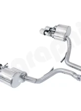 Cargraphic Silencer Set with Flaps Sound|Super Sound Porsche 970 Panamera Mk1 Turbo 4.8L V8 10-17                                     - CARP70TETS - Image 4