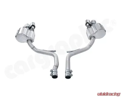 Cargraphic Silencer Set with Flaps Sound|Super Sound Porsche 970 Panamera Mk1 Turbo 4.8L V8 10-17 - CARP70TETS